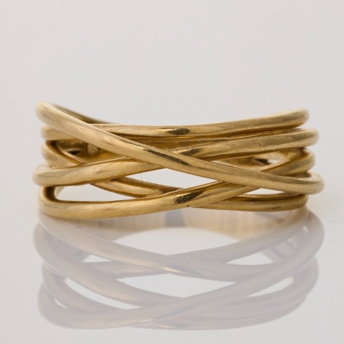 9ct Yellow Gold, Multi Band Ring