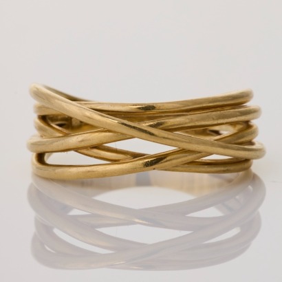 9ct Yellow Gold, Multi Band Ring