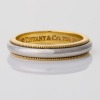 Tiffany & Co, Platinum /1 8ct Yellow Gold, 'Together Collection' Millgrain Band