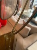 A Brass Tulip Lead Light Standard Lamp - 6