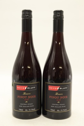 (2) 2018 Nevis Bluff Reserve Pinot Noir, Central Otago