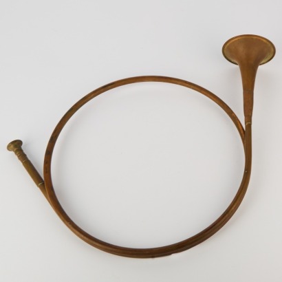 An Antique Military Bugle