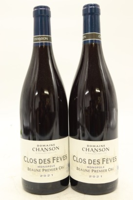 (2) 2021 Chanson Pere & Fils Clos des Feves Monopole, Beaune Premier Cru [JR16.5]