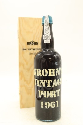 (1) 1961 Wiese & Krohn Vintage Port, 21% ABV (OWC)