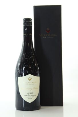 (1) 2011 Villa Maria Anniversary Release Syrah, Gimblett Gravels (GB)