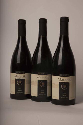 (3) 2000 Matariki Syrah, Hawkes Bay