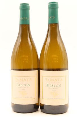 (2) 2015 Te Mata Estate Elston Chardonnay, Hawkes Bay
