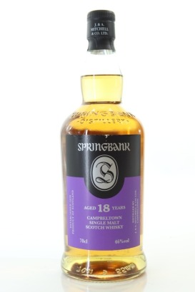 (1) Springbank 18 Year Old 2024 Release Single Malt Scotch Whisky, Campbeltown, 46% ABV