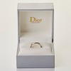 Christian Dior, 18ct White Gold, Bois de Rose 0.11ct Diamond Ring with Box, Size 51 / K 1/2 - 2