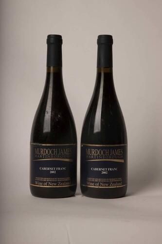 (2) 2002 Murdoch James Cabernet Franc, Martinborough