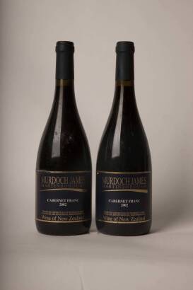 (2) 2002 Murdoch James Cabernet Franc, Martinborough