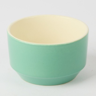 A Teal Crown Lynn Sugar Bowl