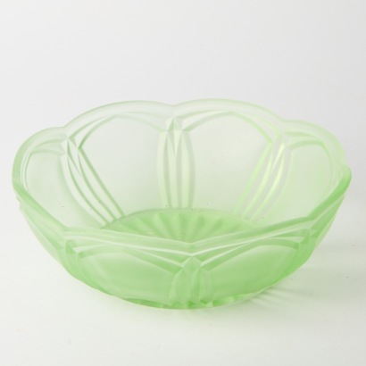 Uranium Glass Bowl