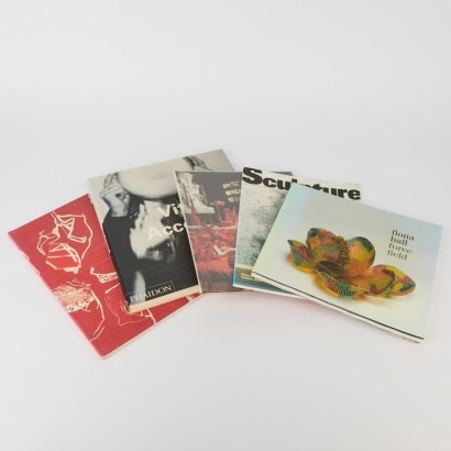 A Set of Five Contemporary Art Books