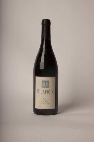 (1) 2002 Bilancia Syrah, Hawkes Bay