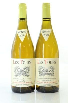 (2) 2020 Rayas Les Tours Grenache Blanc, IGP Vaucluse