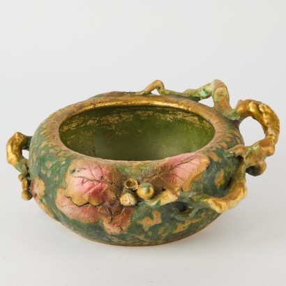An Antique Austrian Amphoria Bowl