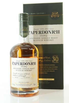 (1) Caperdonich Distillery 30 Year Old Small Batch Release CA/001 Single Malt Scotch Whisky, 51.1% ABV (GB)