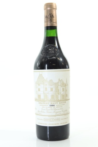(1) 1986 Chateau Haut-Brion, Pessac-Leognan [JR18.5]