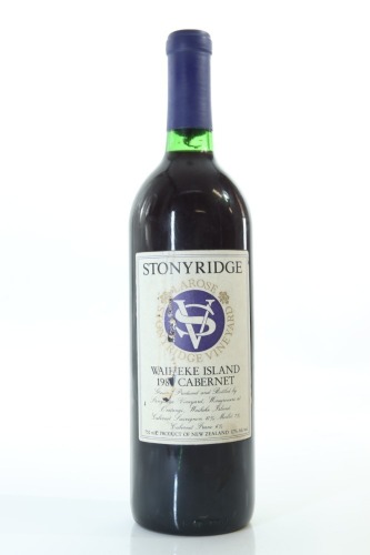 (1) 1988 Stonyridge Vineyard Larose, Waiheke Island (TOL)