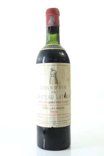 (1) 1959 Chateau Latour, Pauillac [RP98] [JR18] (UMS) (TL)