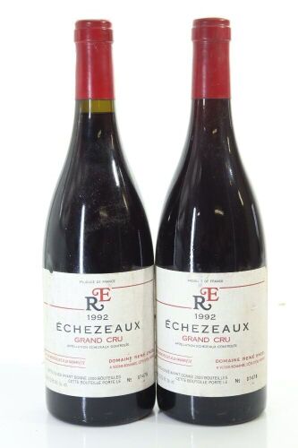 (2) 1992 Domaine Rene Engel Echezeaux Grand Cru, Cote de Nuits (TL)