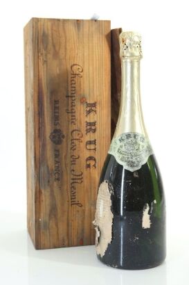 (1) 1983 Krug Clos du Mesnil Blanc de Blancs Brut, Champagne (BSL) (OWC) (missing front label)