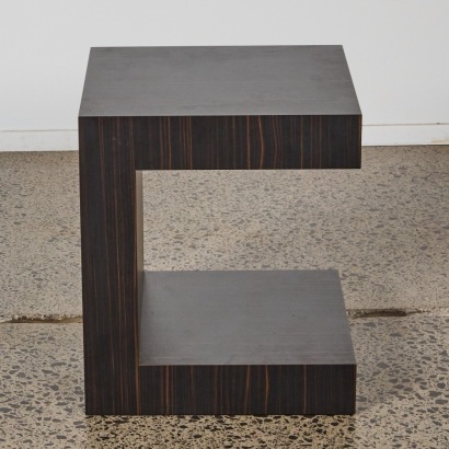 A Modern 'C' Side Table
