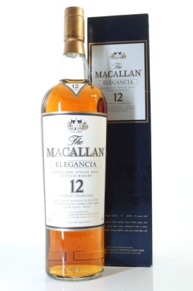 (1) The Macallan Elegancia 12 Years Old Single Malt Scotch Whisky, Speyside, 1000ml, 40% ABV (GB)