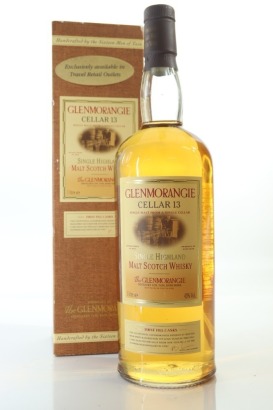 (1) Glenmorangie 'Cellar 13' First Fill Barrel Picture Edition Single Malt Scotch Whisky, Highlands, 1000ml, 43% ABV (GB)