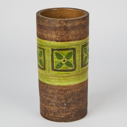 A Ceramic Vase by Aldo Londi for Bitossi