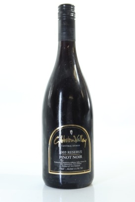 (1) 2005 Gibbston Valley Reserve Pinot Noir, Central Otago