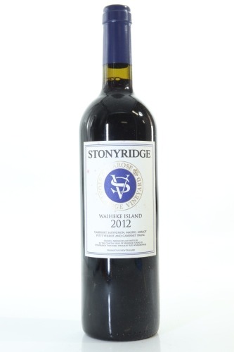 (1) 2012 Stonyridge Vineyard Larose, Waiheke Island