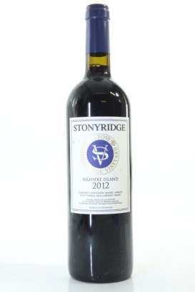 (1) 2012 Stonyridge Vineyard Larose, Waiheke Island