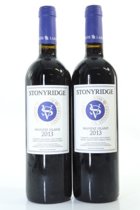 (2) 2013 Stonyridge Vineyard Larose, Waiheke Island