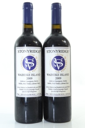 (2) 2009 Stonyridge Vineyard Larose, Waiheke Island