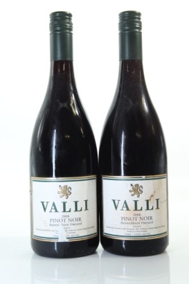 (2) 2006 Valli Bannockburn Vineyard Pinot Noir, Bannockburn