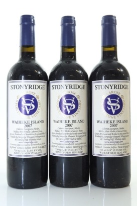 (3) 2007 Stonyridge Vineyard Larose, Waiheke Island