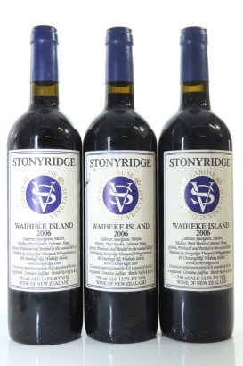 (3) 2006 Stonyridge Vineyard Larose, Waiheke Island