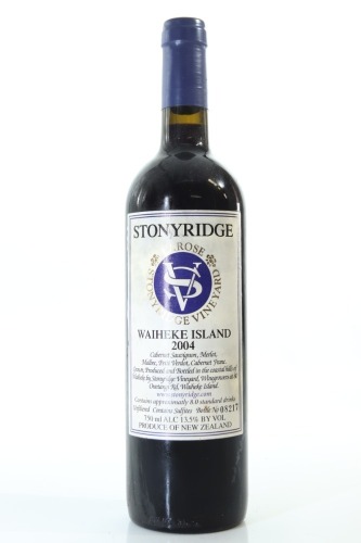 (1) 2004 Stonyridge Vineyard Larose, Waiheke Island