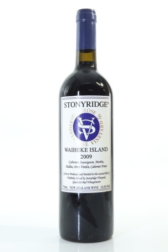 (1) 2009 Stonyridge Vineyard Larose, Waiheke Island