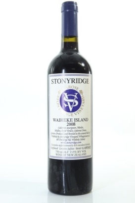 (1) 2008 Stonyridge Vineyard Larose, Waiheke Island