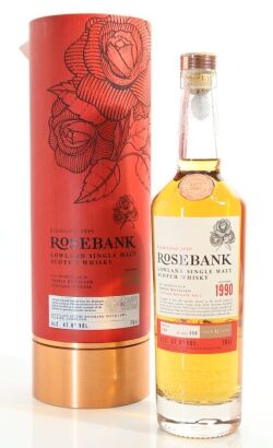 (1) Rosebank 1990 32 Year Old Vintage Release #2 Single Malt Scotch Whisky, 47.8% ABV