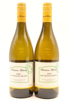 (2) 2006 Kumeu River Sauvignon Blanc, Hawkes Bay