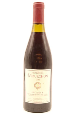 (1) 2001 Domaine de Mourchon Seguret, Cotes du Rhone Villages