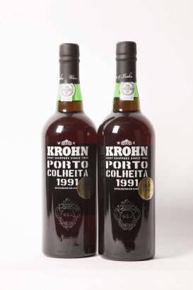 (2) 1991 Wiese & Krohn Colheita Tawny, Oporto&nbsp;