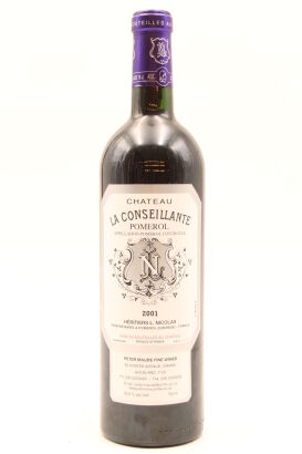 (1) 2001 Chateau La Conseillante, Pomerol [JR17.5] [RP96]