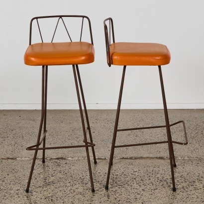 A Pair of Retro Bar Stools
