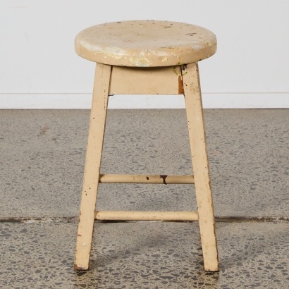 A Vintage Wooden Stool