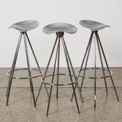 A Trio of Jamaica Style Barstools